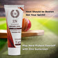 CSC ZN Brown Sunblock Zinc Oxide Cream for Cricketers - Sweat & Water Resistant