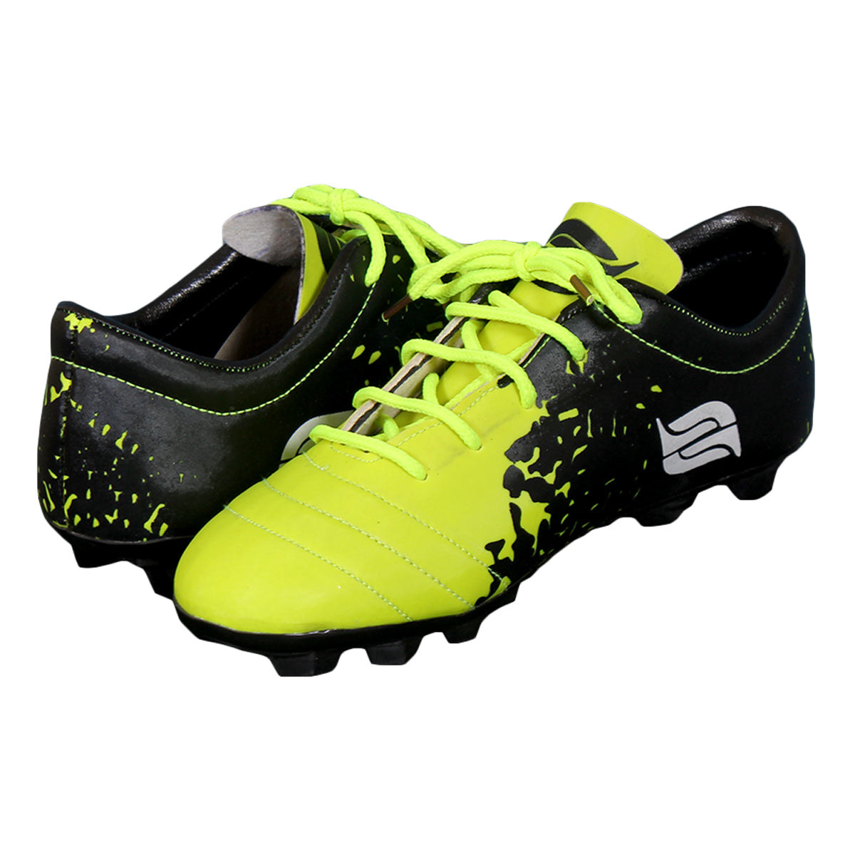 The ADI Lace Up Football Shoes For Synthetic Turf & Hard Ground | Football Studs Available in Multiple Sizes & Colours, Pair of 1