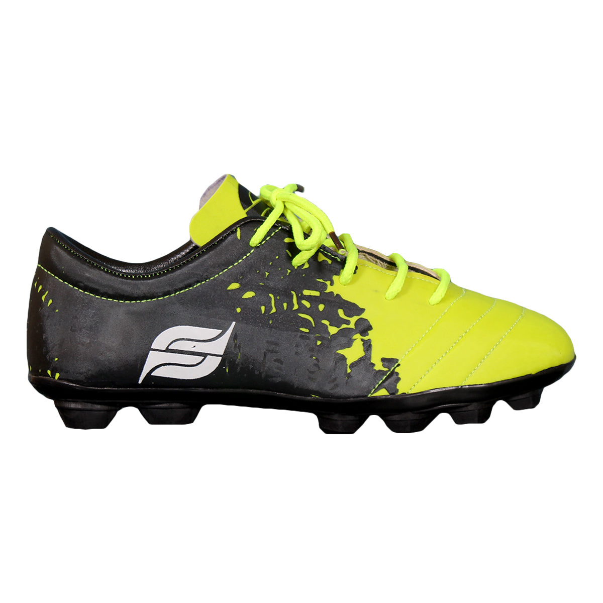 The ADI Lace Up Football Shoes For Synthetic Turf & Hard Ground | Football Studs Available in Multiple Sizes & Colours, Pair of 1